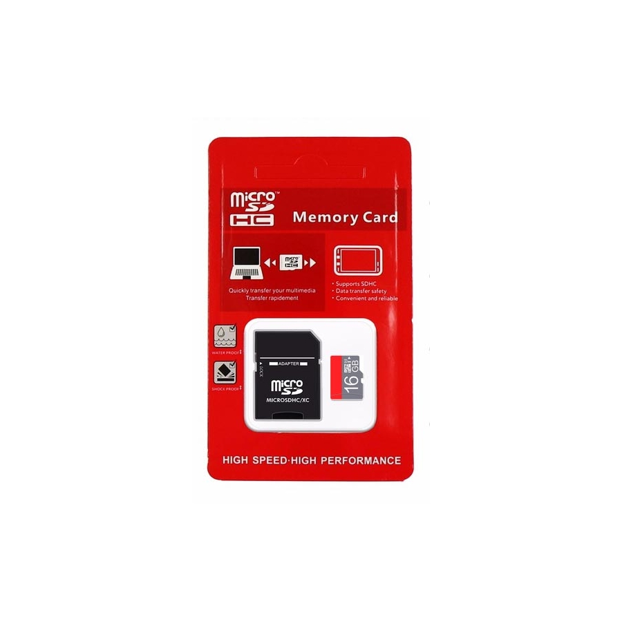 Atminties kortelė su adapteriu 16GB C10