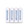AA įkraunamos baterijos PALO 3000mAh, Ni-Mh, 2200mAh, 1.2V, 4 vnt.