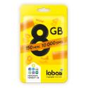 LABAS 8GB + 150 min. + 10 000 SMS PAKUOTĖ